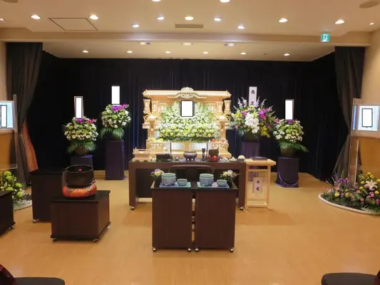 平安会館あさおで葬儀を行なった写真