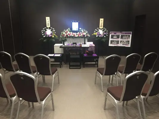 葬儀会館ティア南林間入口で葬儀を行なった写真