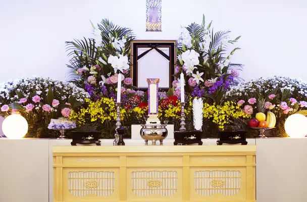 セレモニーほの香で葬儀を行なった写真