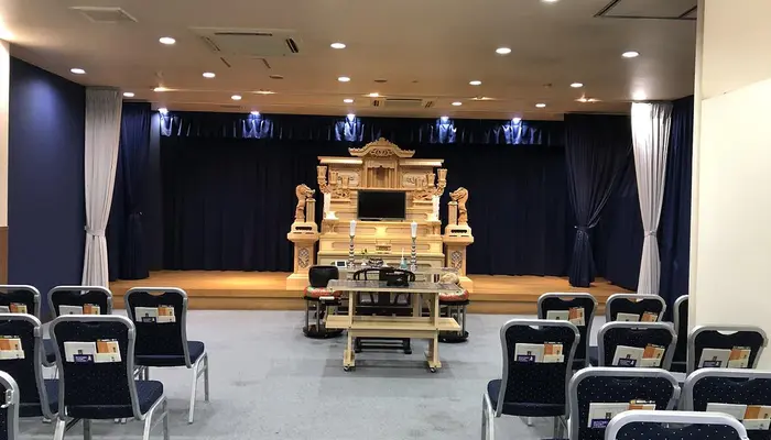 小さなお葬式 城陽平川ホールで葬儀を行なった写真