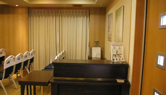 小さなお葬式 伏見桃山ホールで葬儀を行なった写真