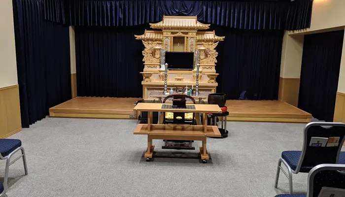 小さなお葬式 らくさいホールで葬儀を行なった写真