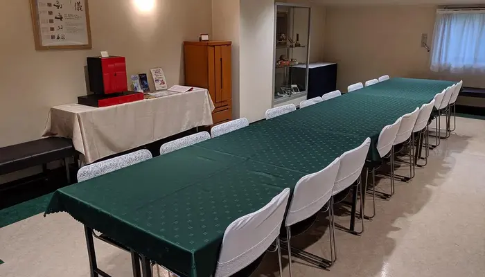 小さなお葬式 らくさいホールで葬儀を行なった写真