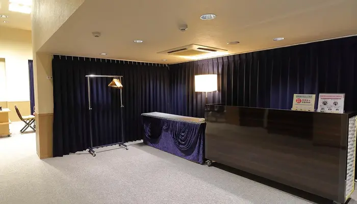 小さなお葬式 らくさいホールで葬儀を行なった写真