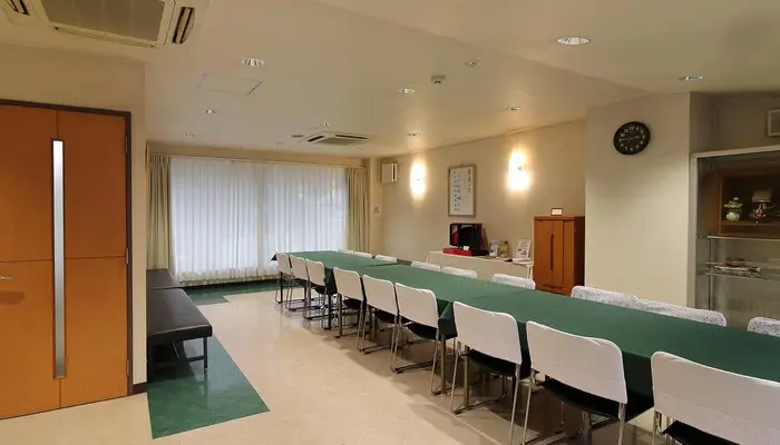 小さなお葬式 らくさいホールで葬儀を行なった写真