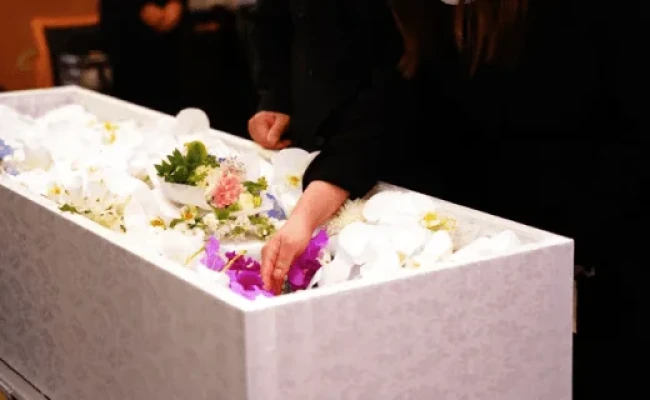 感謝のお葬式で葬儀を行なった写真