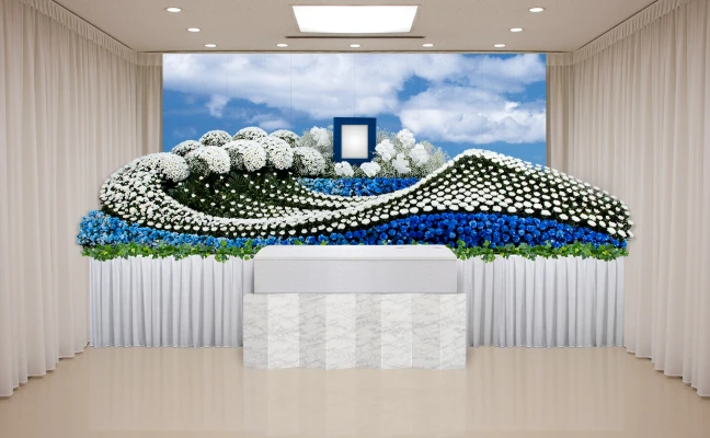 感謝のお葬式で葬儀を行なった写真