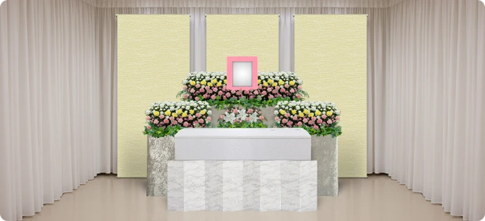 感謝のお葬式で葬儀を行なった写真