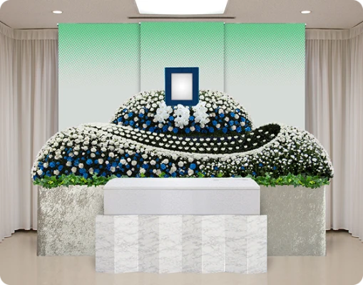 感謝のお葬式で葬儀を行なった写真