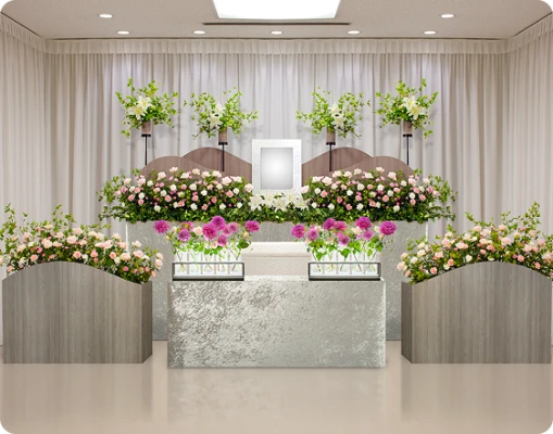 感謝のお葬式で葬儀を行なった写真