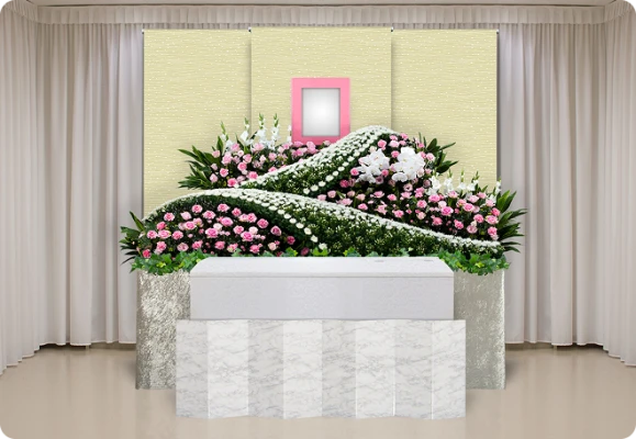 感謝のお葬式で葬儀を行なった写真