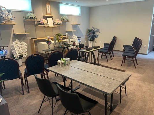 家族葬の仁清社で葬儀を行なった写真