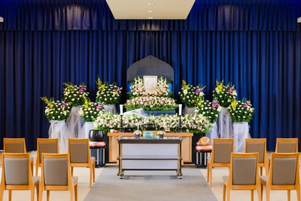 自由に家族葬 八王子左入町で葬儀を行なった写真