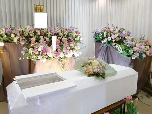 フラワリングセレモニー花見川営業所で葬儀を行なった写真