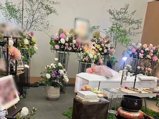 フラワリングセレモニー花見川営業所で葬儀を行なった写真