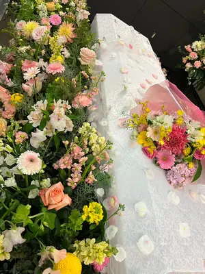 フラワリングセレモニー花見川営業所で葬儀を行なった写真