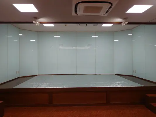 羅漢会館で葬儀を行なった写真