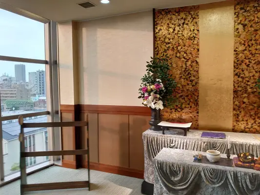 安養院ひかり陵苑で葬儀を行なった写真