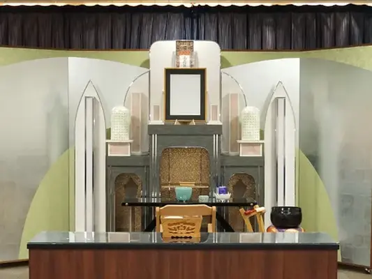 斎場ホール久宝園で葬儀を行なった写真