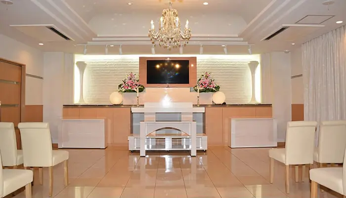 小さなお葬式 枚方伊加賀ホールで葬儀を行なった写真