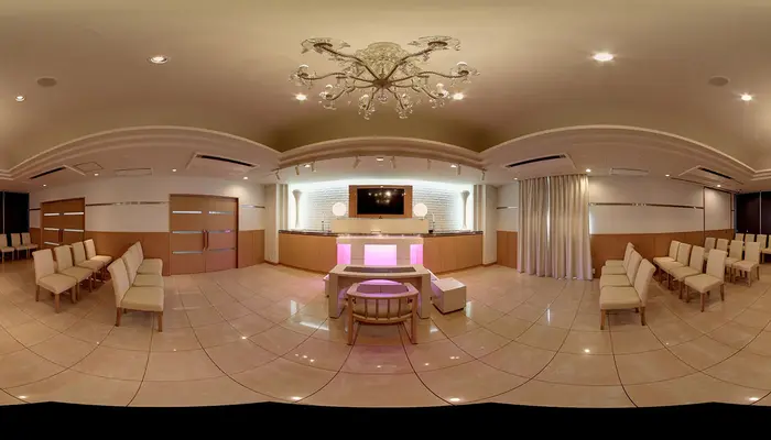 小さなお葬式 枚方伊加賀ホールで葬儀を行なった写真