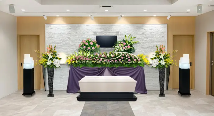 家族葬ホール ティア羽曳野で葬儀を行なった写真