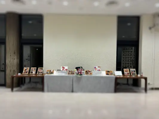 花のみおくりで葬儀を行なった写真