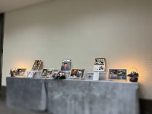 花のみおくりで葬儀を行なった写真