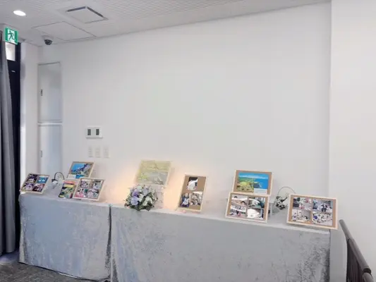 花のみおくりで葬儀を行なった写真