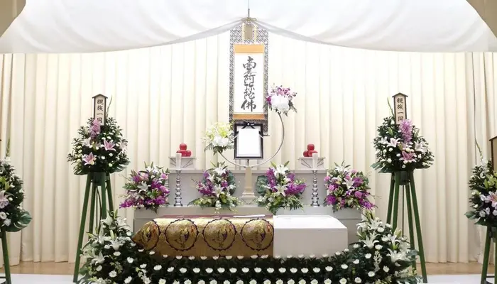 信愛セレモニーで葬儀を行なった写真