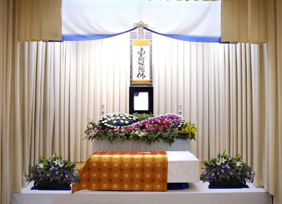 信愛セレモニーで葬儀を行なった写真