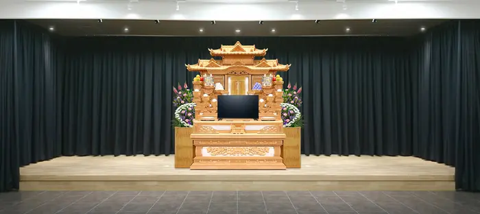 葬儀会館 ティア泉北光明池で葬儀を行なった写真