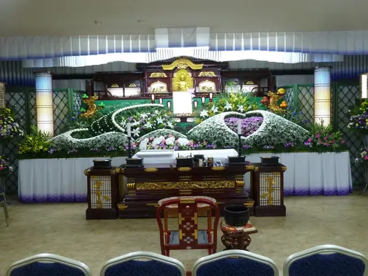 あや葬祭ネットワーク（あや斎場）で葬儀を行なった写真