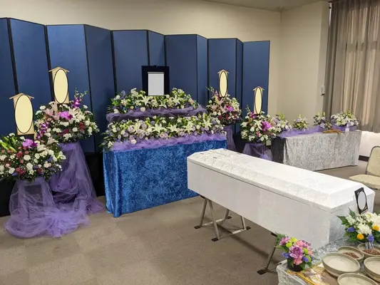 平安メモリアル　大和営業所で葬儀を行なった写真