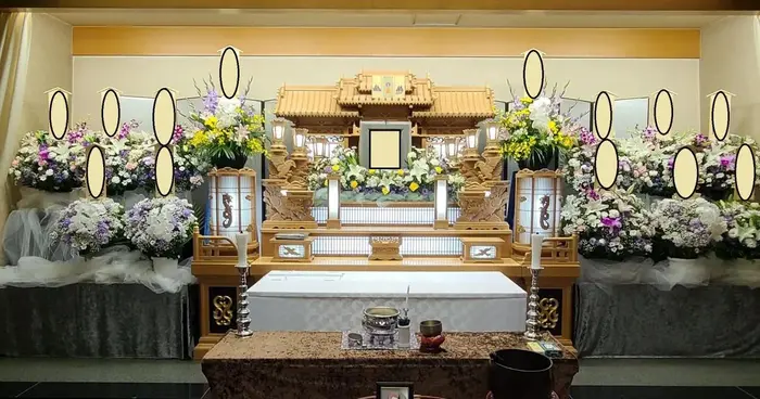 平安メモリアル　大和営業所で葬儀を行なった写真