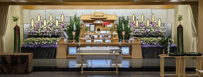 平安メモリアル　大和営業所で葬儀を行なった写真