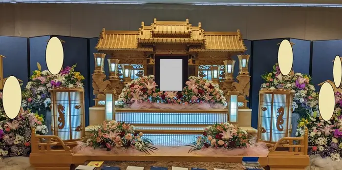 平安メモリアル　大和営業所で葬儀を行なった写真