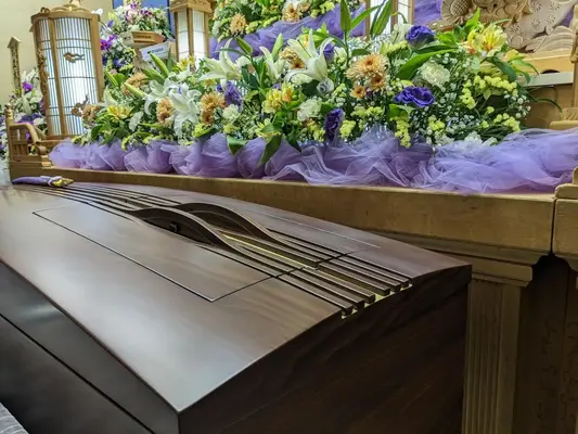 平安メモリアル　大和営業所で葬儀を行なった写真