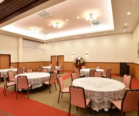 たまのや（こころ斎苑　喜多方）で葬儀を行なった写真