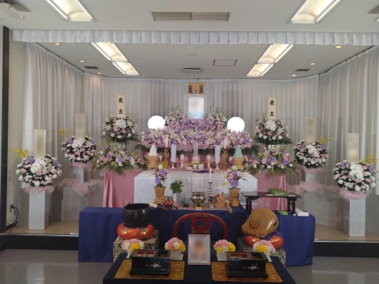 みのり葬祭で葬儀を行なった写真