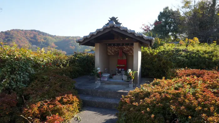 伯方斎場で葬儀を行なった写真