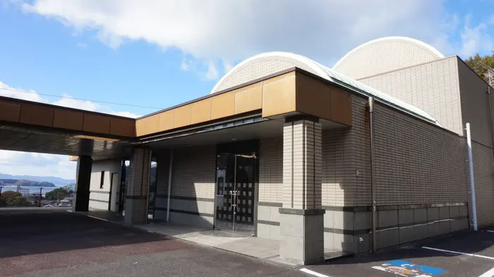 高松市庵治斎場で葬儀を行なった写真