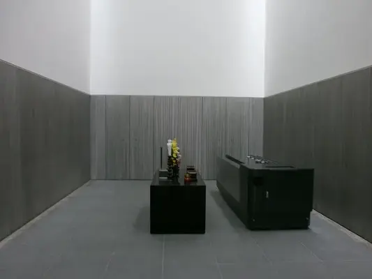 泉佐野市営檀波羅浄園付設火葬場で葬儀を行なった写真