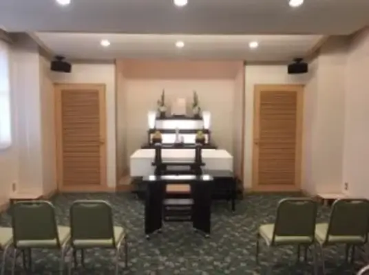 高槻市立葬祭センターで葬儀を行なった写真