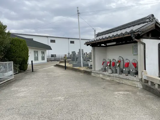 浄土寺火葬場で葬儀を行なった写真