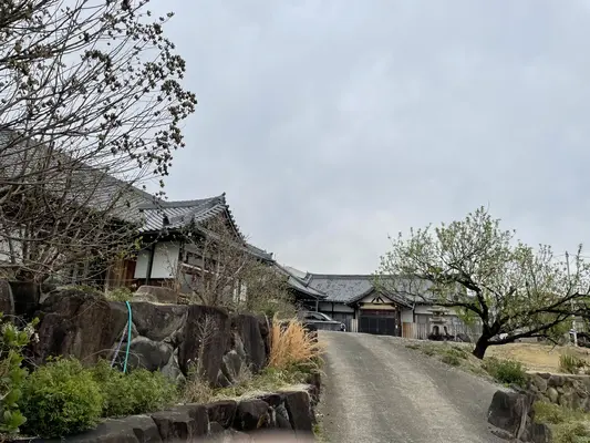 家原寺火葬場で葬儀を行なった写真