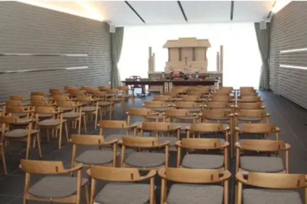 多治見市火葬場華立やすらぎの杜で葬儀を行なった写真