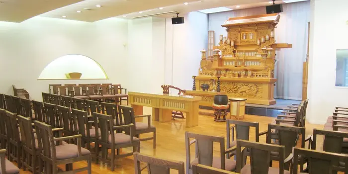 神栖市かみす聖苑で葬儀を行なった写真