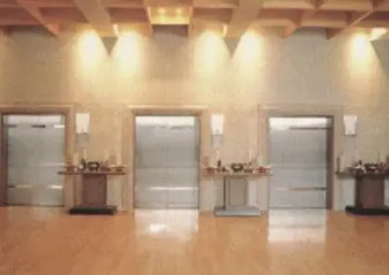 鹿角斎場で葬儀を行なった写真