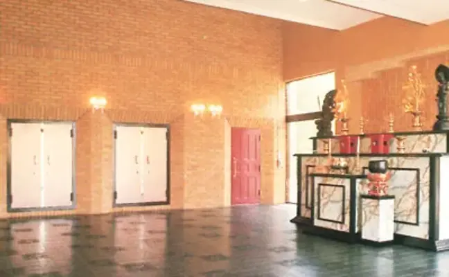 玉山斎場「浄霊苑」で葬儀を行なった写真